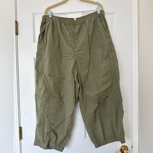 Aerie Green 100% Cotton Pants